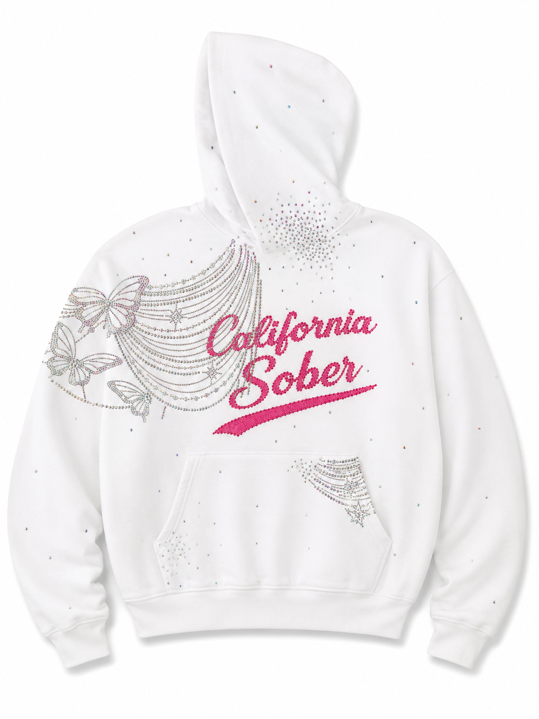 California Sober Crystal Hoodie