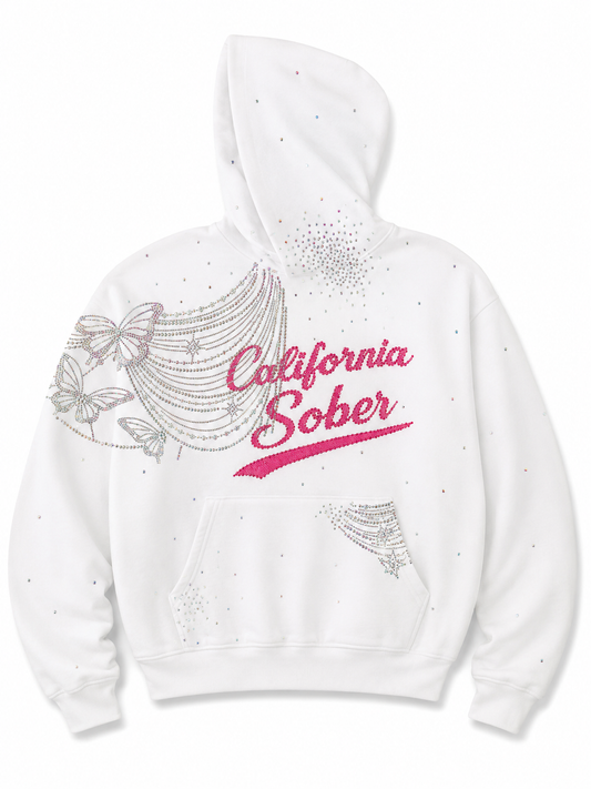 California Sober Crystal Hoodie