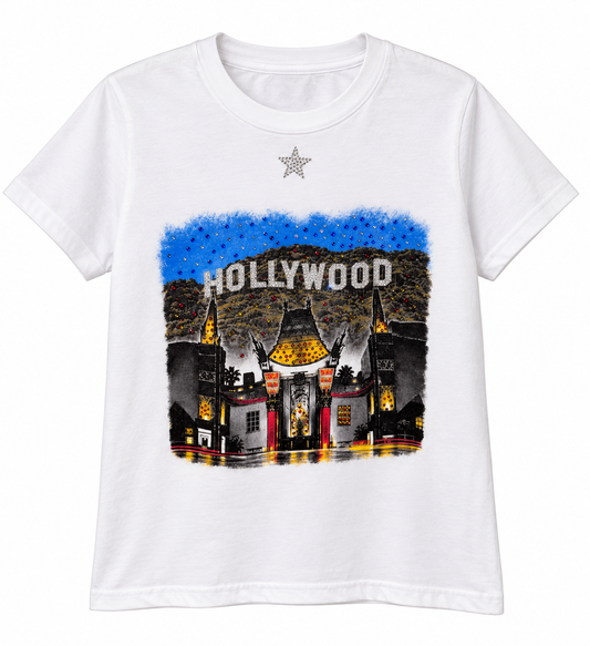 Hollywood Crystal Tee